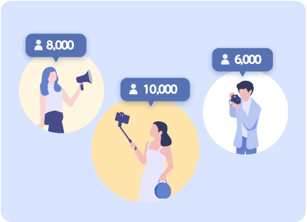 SNS集客を最適化するイラスト