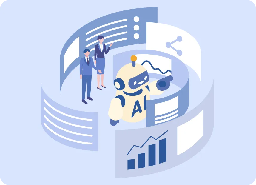 AIによる予約情報の自動補正・最適化のイメージ